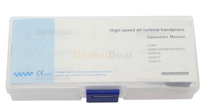 YUSENDENT&reg; CX207-GL Dental High Speed Turbine Handpiece with LED Light